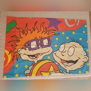 VINTAGE Rugrats Cartoon Nickelodeon pillowcases Springs 2 pcs.
